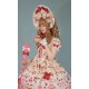 Antique Doll Strawberry Cake Bouquet Blouse JSK and OP(Reservation/3 Colours/Full Payment Without Shipping)